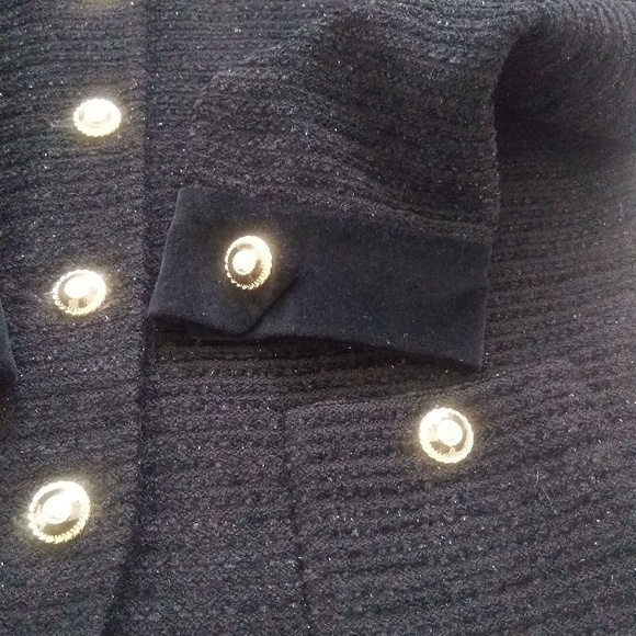 St John Collection vintage iconic signature buttons collared lady cardigan - Picture 3 of 7